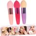 HAPINARY 3pc Nose Contour Brush Travel Size Kit on Stick Makeup Travel Makeup Brush Makeup for Foundation Concealer Sponge Mushroom Brush Shadow - Buy Online on GoSupps.com