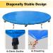 12 14 15 Ft Waterproof Trampoline Cover - 4 Season Protection for Round Trampolines & Swimming Pools - Blue (14 FT) - Buy Online on GoSupps.com