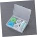 JECOMPRIS Contact Lens Case - 2pcs Double Lens Storage Box | Cute & Durable Lens Cases for International Shipping - Buy Online on GoSupps.com