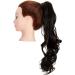 18 Inch Long Claw Ponytail Hair Extension One Piece Clip in Ponytail Jaw/Claw Synthetic Hairpieces Curly Wavy Ponytail Extensions (Dark Brown) 18 Inch Dark Brown - Buy Online on GoSupps.com