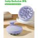Sivlki Scalp Massage Brush - Silicone Shampoo Brush for Dandruff Relief & Hair Growth - Violet Scalp Massager - Buy Online on GoSupps.com