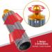 SPARES2GO 40mm 1.6 Inch x 135mm Barrel Compatible with Dyson Fits Airwrap Hair Styler (Nickel/Copper) - Buy Online on GoSupps.com