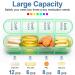 Buy Daviky Weekly Pill Organizer - 4 Times a Day Moisture-Proof 7-Day Pill Case Travel-Friendly with 28 Compartments for Vitamins & Meds - Buy Online on GoSupps.com