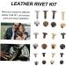 EXCEART 480pcs Rivets Metal Double Rivet Clothes Studs DIY for Bag Leather Belt Side Clothing Accessory - Buy Online on GoSupps.com