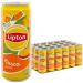 Lipton Lipton Ice Tea Peach Gusto Cold Tea Pocket Calories with Stevia Sleek Format 24 x 0.33 L