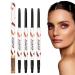 Eye Liner Pencils | Smudge Proof Eyeliner | Stay On Eye Liner With Anti-perspiration And Waterproof Effect Not Easy To Dye And Strong Coloring Power For Dramatic Style Pochy A01#