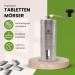 Hexomed Premium Stainless Steel Tablet Mortar & Splitter - Adjustable Pill Crusher for Adults Children and Pets - Efficient Medication Shredding Tool - Buy Online on GoSupps.com
