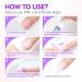 Gelike EC Milky White Gel Nail Glue 6-in-1 for French Nail Tips - 32ml - Buy Online on GoSupps.com