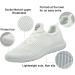 RiemoT Unisex Road Running Shoes - Breathable White Sneakers for Men | Size 42 EU - International Shipping Available - Buy Online on GoSupps.com