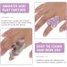 SEWACC Palette de Nail Art Bague 6 Pi ces pour Vernis Ongles Plateau M langeur Portable en R sine Ambre pour Manucure Professionnelle et Usage Personnel - Buy Online on GoSupps.com