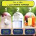 Promise L-Glutamine Powder 250g 5000mg for Gut Health Unflavored Non GMO Post and Pre Workout Amino Acids Supplement L Glutamine Digestive System Support 50 Servings - Buy Online on GoSupps.com