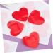 Buy FRCOLOR 25pcs Heart Shaped Stickers - Self-Adhesive Care Patches & Bandages for Home Use | Red Heart Stickers (3.80X3.20X0.20CM) - Fast International Shipping - Buy Online on GoSupps.com