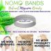 NOMO Anti Nausea Wristband | Peppermint Aromatherapy & Acupressure Relief Band for Headache, Migraine Nausea | Large Size Wristband (6.25) - Gray | Single Pack (1 Count) - Buy Online on GoSupps.com
