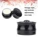 Vintage Rose Travel Makeup Powder Container Refillable & Portable Loose Powder Donor Box with Sieve for Body & Baby Powder (Black) - Buy Online on GoSupps.com