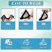 BETAN Anti Snore Chin Strap - Snoring Solution for Men, Women, and Kids - Large Size - Blue - Buy Online on GoSupps.com