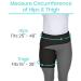 Vive Groin and Hip Brace - Sciatica Wrap for Men and Women - Compression Support for Nerve Pain Relief - Thigh Hamstring Recovery - Black 25 to 48 - Buy Online on GoSupps.com