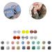 Silicone Pearls for Babies - Round Star Pearls Pacifier Clips Keychain & Toy Accessories - Buy Online on GoSupps.com