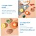 Alipis 3 Pcs Steamed Egg Mold Silicone Molds Supplementary Food Bread Diy Mold Cake Food Supplement Baby - Buy Online on GoSupps.com