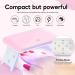 PEACECOLOR Acrylic Nail Kit with Nail Lamp White Pink Clear Acrylic Powder and Liquid UV Builder Nail Gel Base and Top Coat 48Pcs Glitter Powder Sequins Acrylic Nails Supplies AC-22 - Buy Online on GoSupps.com