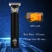 Men's Cordless Electric Hair Clippers with LED Display and Waterproof Design - Includes 4 Guide Combs and Type-C Fast Charger - Dual Power Modes - Dasimiket Black - Buy Online on GoSupps.com