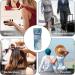 Blue Marble Print Neoprene Curling Iron Holder | Water Resistant & Heat Resistant Travel Organizer for Women - Buy Online on GoSupps.com