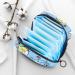 Portable Menstrual Cup & Sanitary Napkin Storage Bag for Teen Girls & Women - Zipper Pocket Play Plane Design - Buy Online on GoSupps.com
