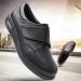 Yytcsjz Diabetic Shoes for Men - Extra Wide Non Slip Recovery Shoe for Elderly with Edema, Arthritis, Fasciitis - Brown 24.5cm - Buy Online on GoSupps.com