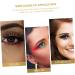 Ipetboom 12 Pairs Glitter powder double eyelid instant eyeliner stickers pipeline man Fake eyelashes eye line strip stickers applique water proof flash double sided shimmer - Buy Online on GoSupps.com