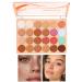 Palette Contour 24 couleurs longue dur e m langeable imperm able cr me de maquillage | Texture lisse pigments lev s m lange facile attributs de finition professionnelle femmes filles adultes