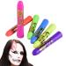 Tuxxjzm Luminous Pencils for Face | Safe Washable Pencil Sticks for Outdoor Parties Adults Birthday Makeup Club Halloween Masquerade Ball