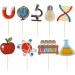 Gyufise 36Pcs Science Cupcake Toppers Science Rocks Cake Picks Baby Shower Kids Astronomy Biology Chemistry Physics Science Theme Cake Decorations for Birthday Party Decoration Supplies Style 2 - Buy Online on GoSupps.com