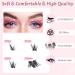Shop 10 Pairs D Curl False Eyelashes - DIY Waterproof Lash Extension Kit | Fluffy 3D Anime Lashes with Clear Band - MinK (3D09 - Buy Online on GoSupps.com