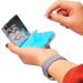 Cute Portable Metal Pill Organizer - 8 Compartment Travel Case | Elegant Chrome Finish | Retro Poison Label Design - Buy Online on GoSupps.com