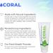 Coral White Nano Silver Mint Toothpaste - Natural Fluoride Free Teeth Whitening - SLS Free - Coral Calcium & Nano Silver Infused - 4 Ounce (Pack of 4) - Buy Online on GoSupps.com