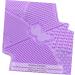 HAPINARY 1pc Silicone Scrub Pad Hair Brush Cleaner Cleaning Tool Beauty Brush Cleaning Mat Make up Cosmetic Brush Cleaning Mat Purple Makeup Brush Silica Gel Cleaning Board 23X17cm Purple - Buy Online on GoSupps.com