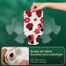 Ladybug Flower Hot Water Bottle with Plush Cover - Perfect Hand Warmer for Adults & Kids | 26.5x15.3cm | International Shipping - Buy Online on GoSupps.com