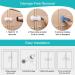 Child Safety Cabinet Drawer Locks - 8 Pack Cupboard Locks for Children - No Drill Cabinet & Drawer Safety Locks - Strong Adhesive - White - Buy Online on GoSupps.com