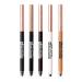 Ruby Kisses Waterproof Eyeliner 24HR | Long-Lasting Mechanical Pencil | Smudgeproof | 4 Pack (Blackest Black, Black Brown, Dark Brown, Pure White) - Buy Online on GoSupps.com