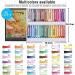 Oil Pastels Set - 36 Assorted Colors Non Toxic Professional Round Painting Pastel Stick for Artists, Beginners, Students, Adults - Drawing Graffiti Art Crayons for Kids - Buy Online on GoSupps.com