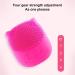 Facial Scrubber | Penguin Shape Vibrating Face Brush - Rechargeable Wash Brush for Deep Cleaning Skin Waterproof Skin Care Face Brushes Red - Buy Online on GoSupps.com