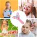 Hair Ties Colorful Telephone Wire Hair Bands For Girls Telephone Lines Hair Bands Ponytail Holder For Girls Kids Teens Pink - Buy Online on GoSupps.com