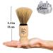 100% Pure Boar Bristle Shaving Brush - Medium Beech Wood Handle | The Shave Factory for Ultimate Shave Experience - Buy Online on GoSupps.com