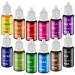 Food Coloring Set - 12 Color Food Grade Vibrant Food Dye Cherrysea Tasteless Liquid Color for Cake Decorating, Baking, Easter Egg, Icing, Fondant, Cooking, Slime Making DIY Supplies Kit - 0.35 Fl. oz (10 ml)/Bottles 0.35 Fl Oz (Pack of 12)