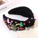 Flamingo Headbands for Women Summer Beach Headbands Tropical Palm Tree Headband Boho Hawaiian Headbands Crystal Top Knot Headband Summer Accessories Beach Vacation Outfit Party Favors (Flamingo C) - Buy Online on GoSupps.com