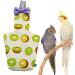 EsEico Reusable Parrots Nappy Pure Cotton Bird Washable Diapers Soft Parrot Nappy Multicoloured Printed Design Adjustable Cotton Fabric Pee Pads for Medium Parrots Cockatiels and Lovebirds. Kiwi - Buy Online on GoSupps.com