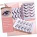 Housoutil 5 Pairs Diamond Eyelashes False Eyelashes Fluffy Girls Lashes Asian Decor Christmas Lashes Colorful Rhinestones Diamond Decor Fluffy Eyelash Miss Paste Drill Flash Fiber - Buy Online on GoSupps.com