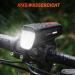 Henmi LED Bicycle Lights | 100 Lux USB Rechargeable Front Lamp | StVZO Approved IPX5 Waterproof 3 Modes No Glare - Buy Online on GoSupps.com