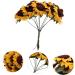 CORHAD 1 Set Sunflower Paper DIY Sunflower Decor Mini Bouquet Mini Sunflowers for Crafts - Buy Online on GoSupps.com