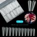Vnjaoi 120 pc Poly Extension Gel - Dual Nail Shapes for Gel Manicure | Coffin Nail Art Kit for Salon & DIY Home Use - Buy Online on GoSupps.com