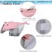 Vivaglory Dog Swimming Vest for Small & Medium Dogs - Adjustable Sporty Life Jacket Sakura Rosa L (66-79 cm) - Buy Online on GoSupps.com